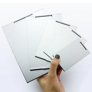 Pocket Silver Rectangle Foldable