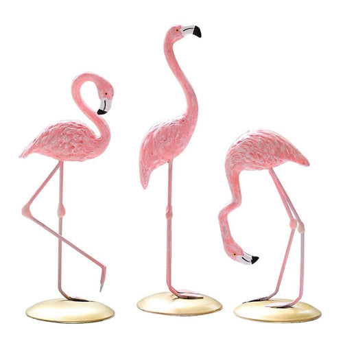Pink Flamingo Cute Animal Shape